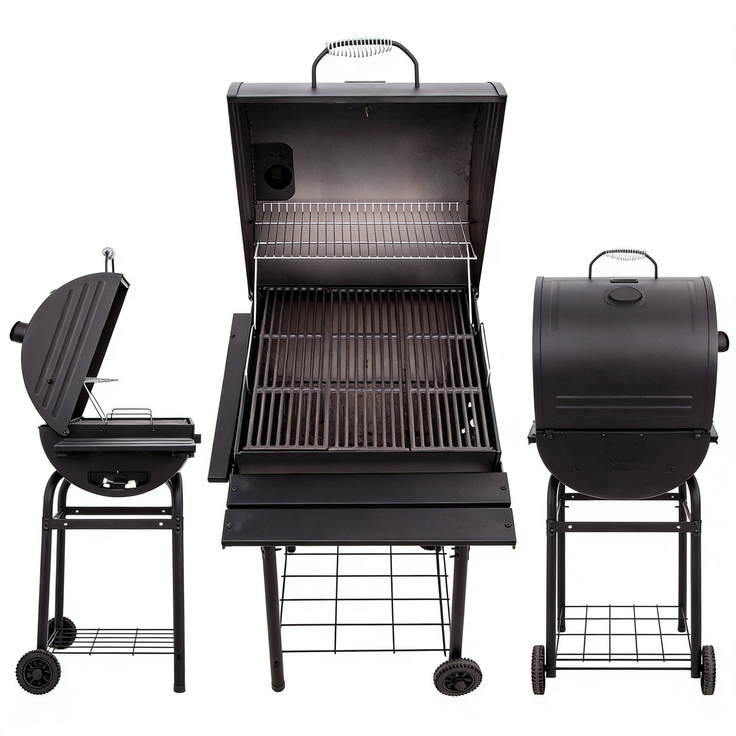 Barbecue à Charbon Tonneau Pro Smoker
