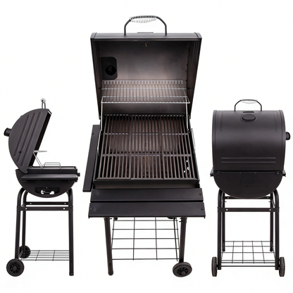 Barbecue à Charbon Tonneau Pro Smoker