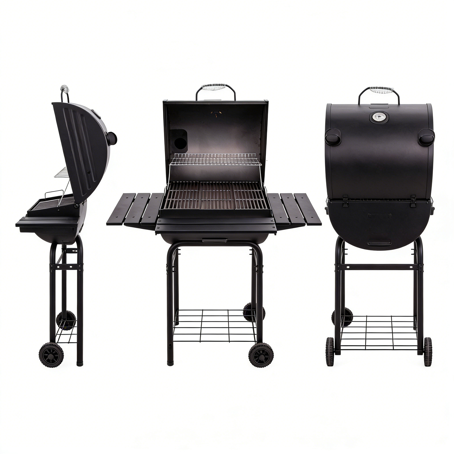 Barbecue à Charbon Tonneau Pro Smoker