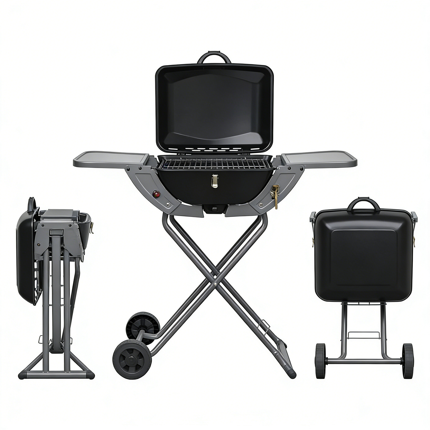 Barbecue à Gaz Camping Portable Pliable