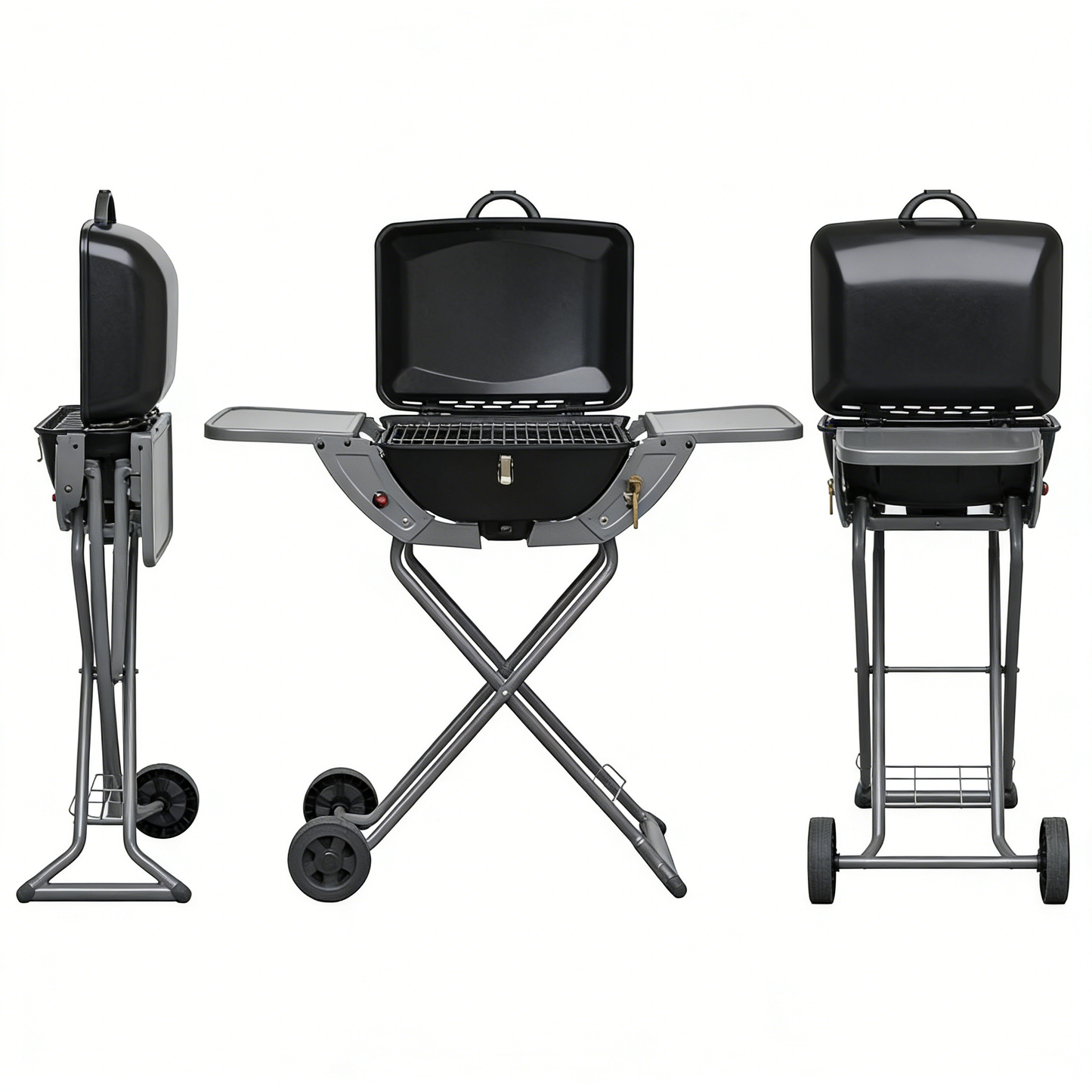 Barbecue à Gaz Camping Portable Pliable