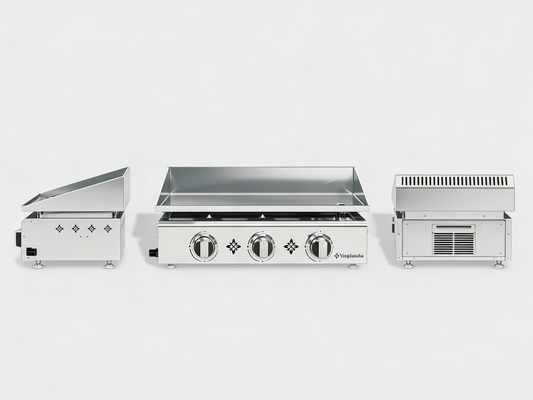 Barbecue Plancha Gaz 2 Br?leurs Compact